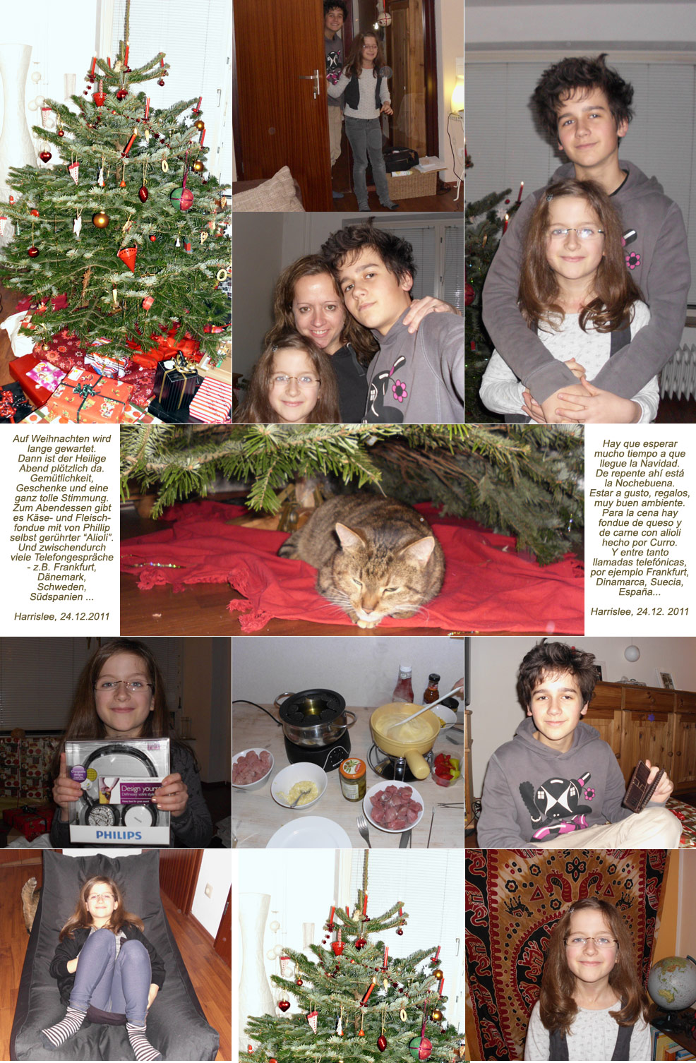 Weihnachten 2011 / Navidad 2011